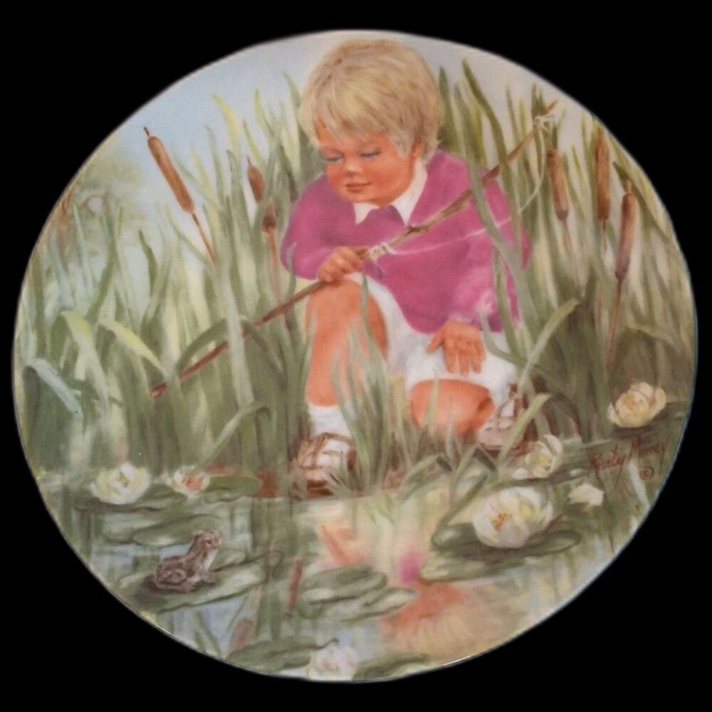 Vintage "Little Prince" Seems Like Yesterday Plate #6 by Rusty Money  8.5" Boy